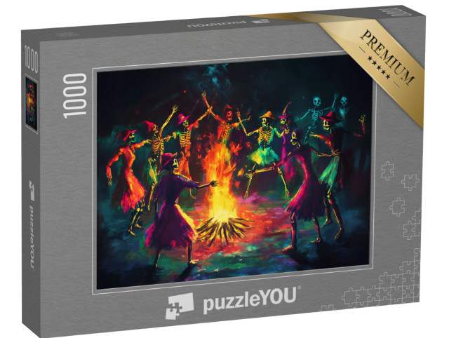 Puzzle de 1000 pièces « Danse du squelette »