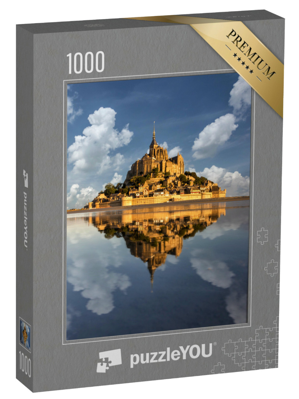 Puzzle de 1000 pièces « Mont saint michel en France »