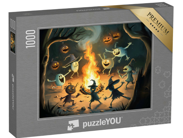 Puzzle de 1000 pièces « Danse du feu »