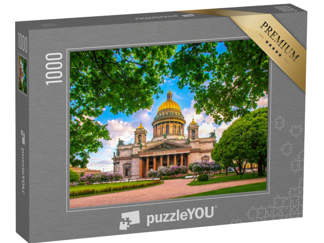 Puzzle de 1000 pièces « L'été sur Saint-Pétersbourg et ses musées, Russie »