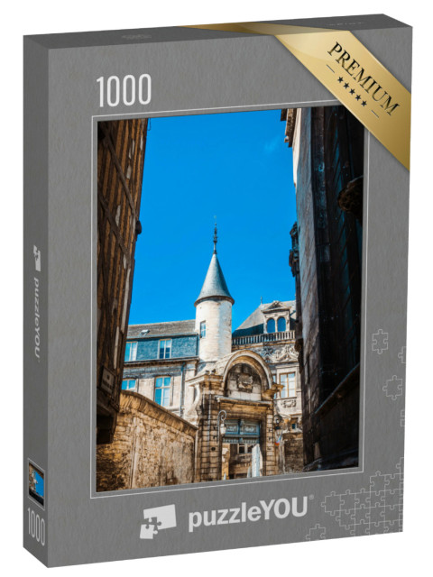 Puzzle de 1000 pièces « Troyes, FRANCE - 20 août 2022 : Cathédrale traditionnelle de Troyes, France »