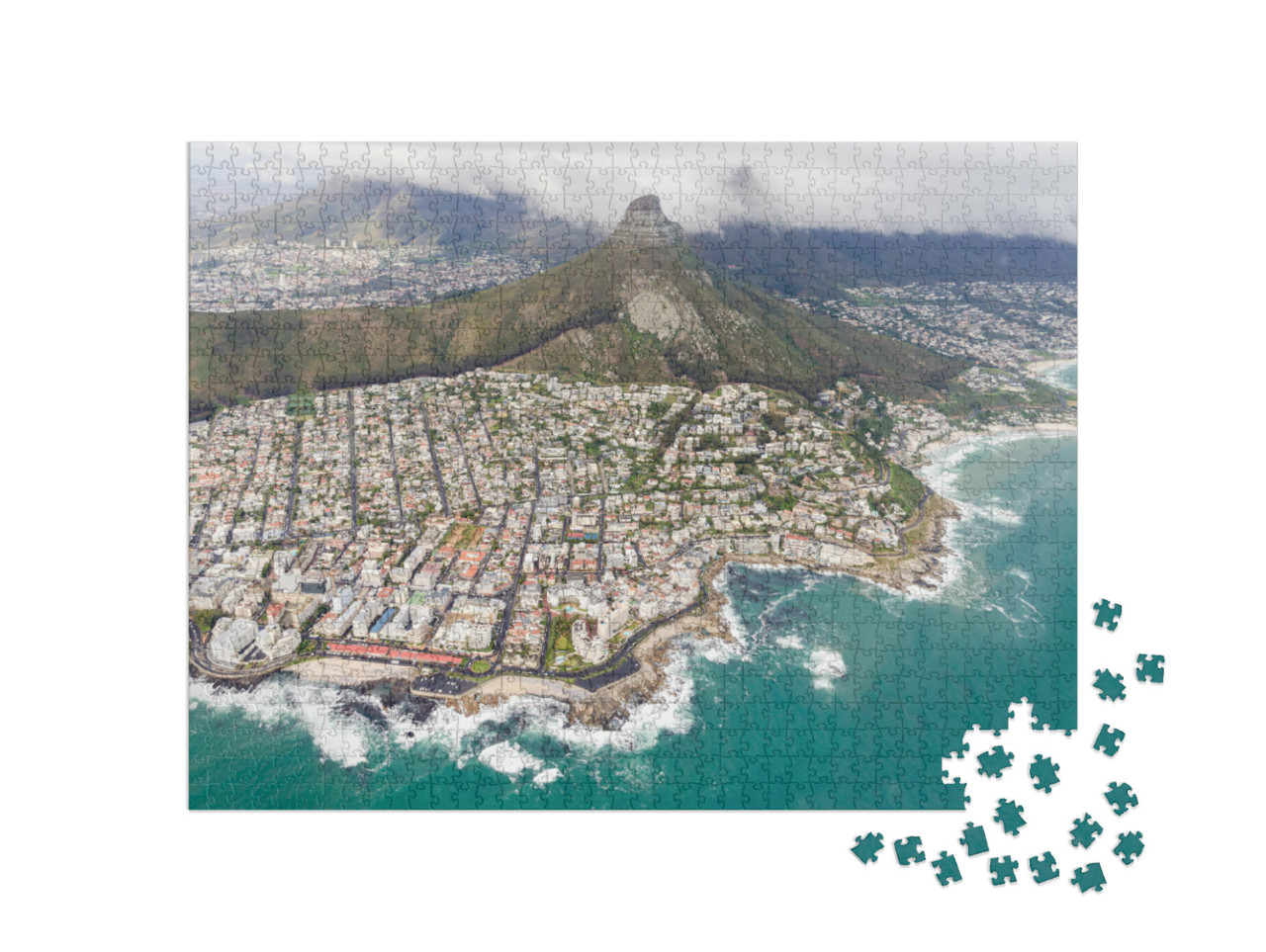 Puzzle de 1000 pièces « Le Cap, Afrique du Sud, vue du ciel »