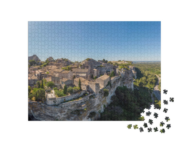 Puzzle de 1000 pièces « Le village des Baux de Provence »