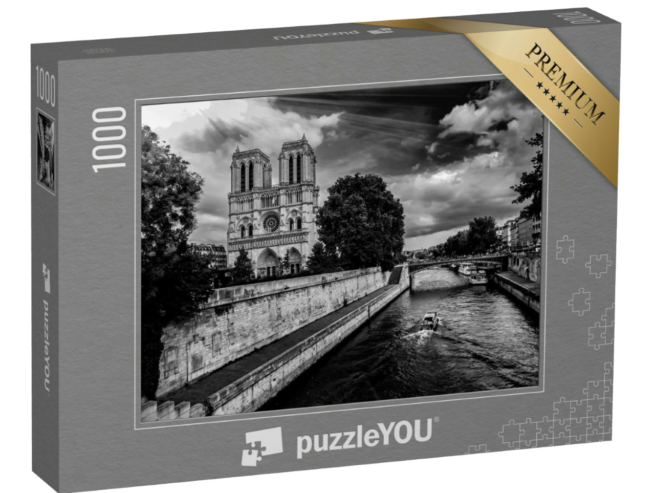 Puzzle de 1000 pièces « Notre-Dame de Paris »