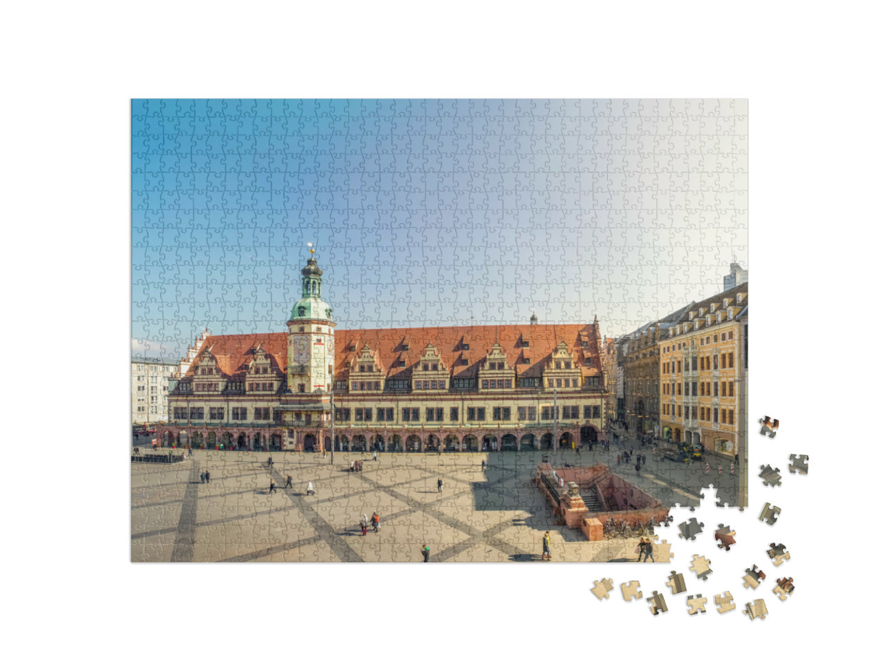 Puzzle de 1000 pièces « Leipzig »