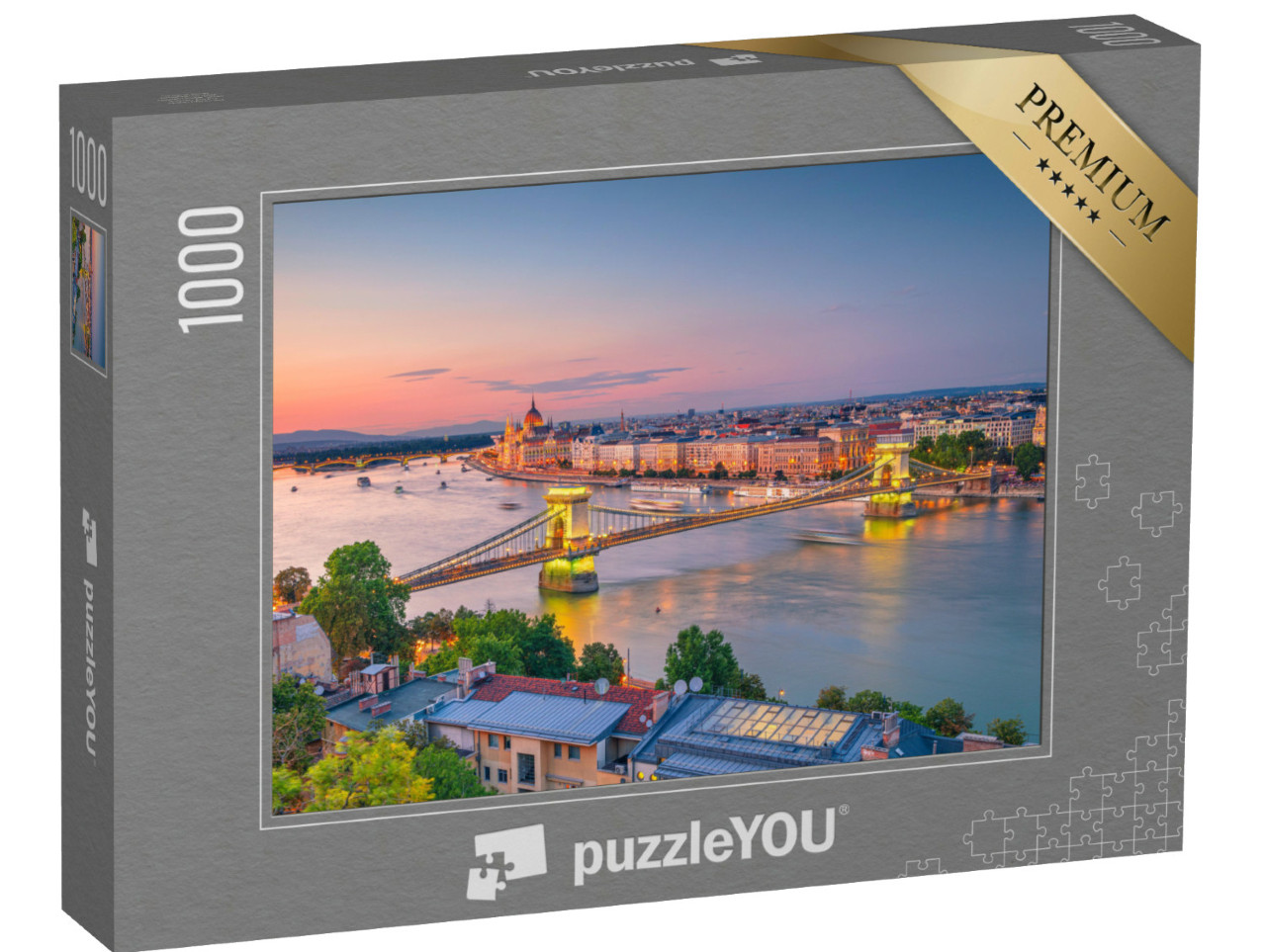 Puzzle de 1000 pièces « Budapest sur le Danube »