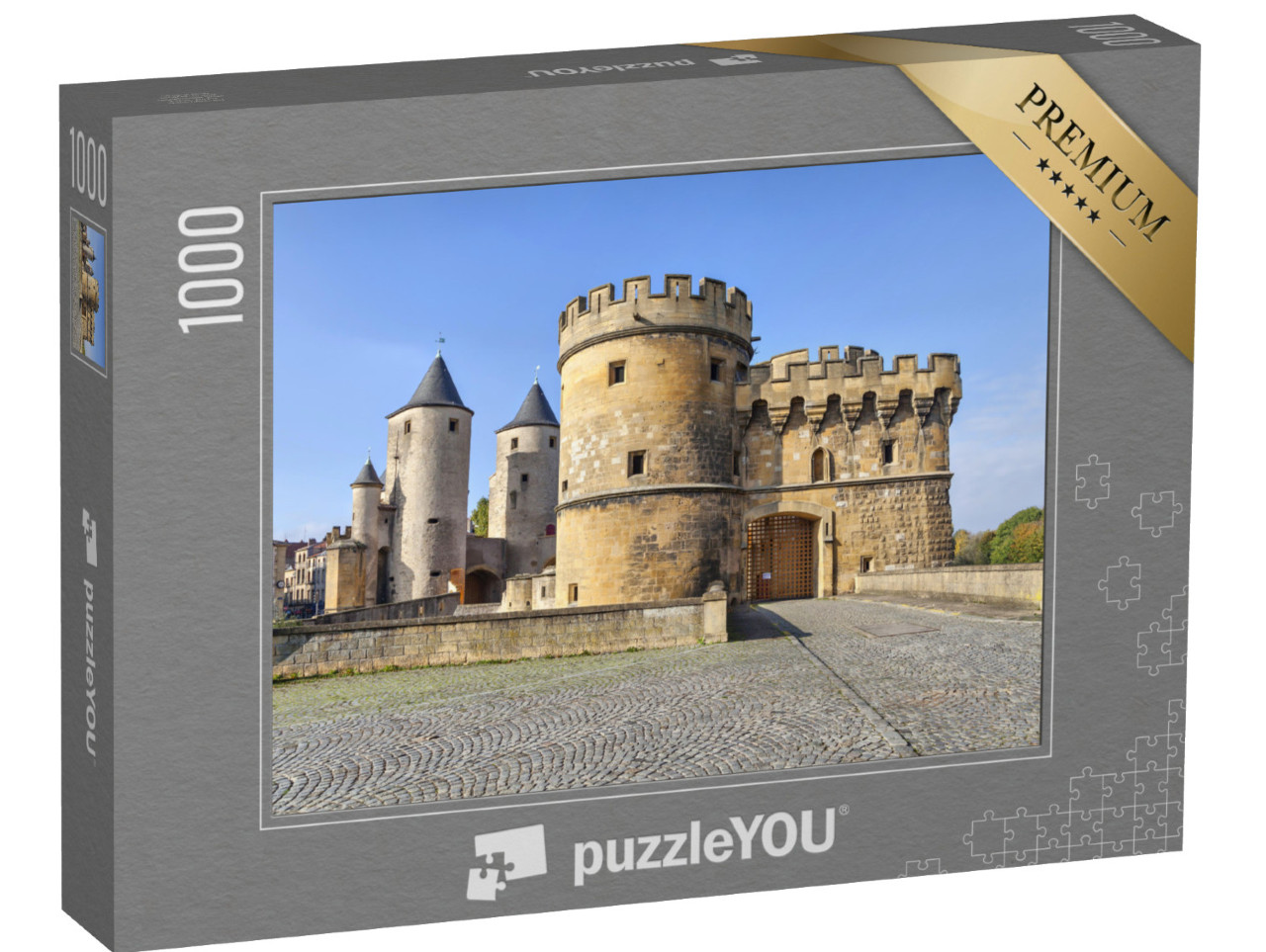 Puzzle de 1000 pièces « Porte des Allemands à Metz, France »