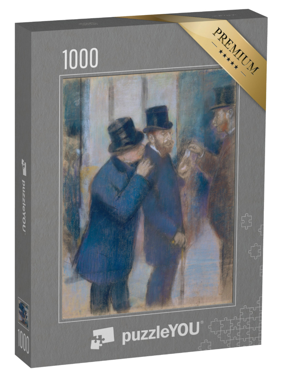 Puzzle de 1000 pièces « Edgar Degas - Portraits en bourse »