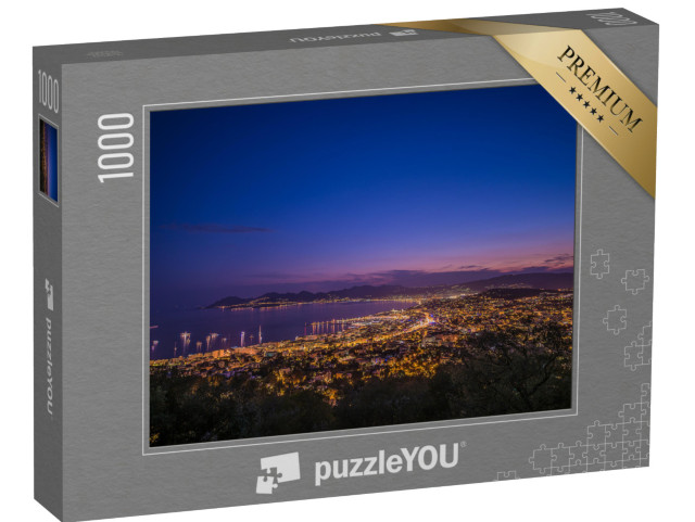 Puzzle de 1000 pièces « citylight à Cannes »