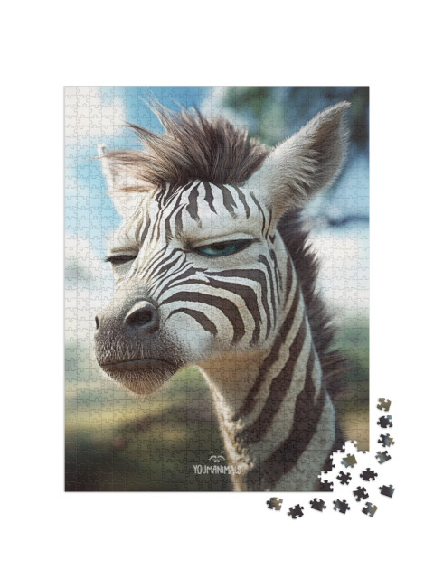 Puzzle de 1000 pièces « YOUMANIMALS: Zoe »