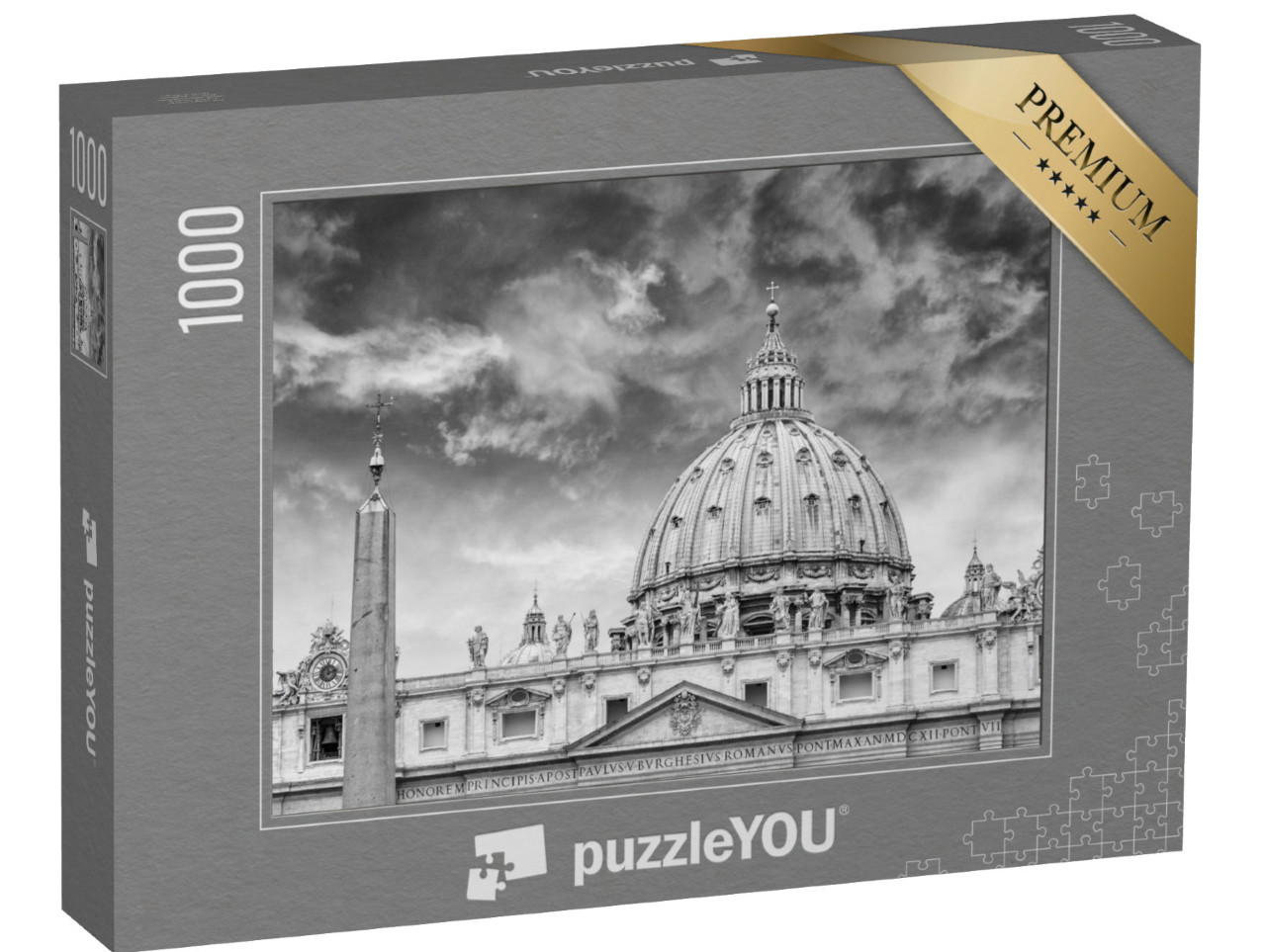 Puzzle de 1000 pièces « Coupole de la basilique Saint-Pierre au Vatican »