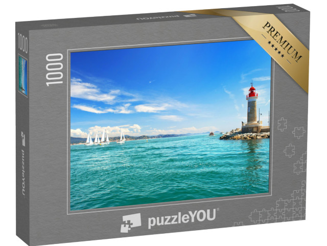 Puzzle de 1000 pièces « Phare de St. Tropez, Riviera française, Cote d' Azur, France »