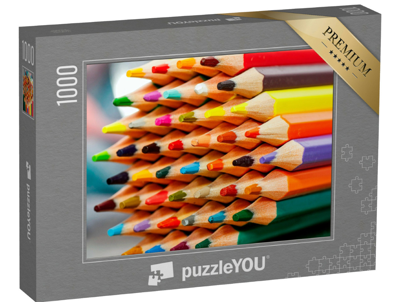 Puzzle de 1000 pièces « Crayons de couleur »