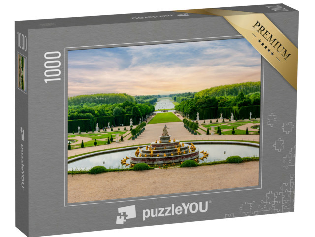 Puzzle de 1000 pièces « Fontaine de Latone et parc de Versailles, banlieue de Paris, France »