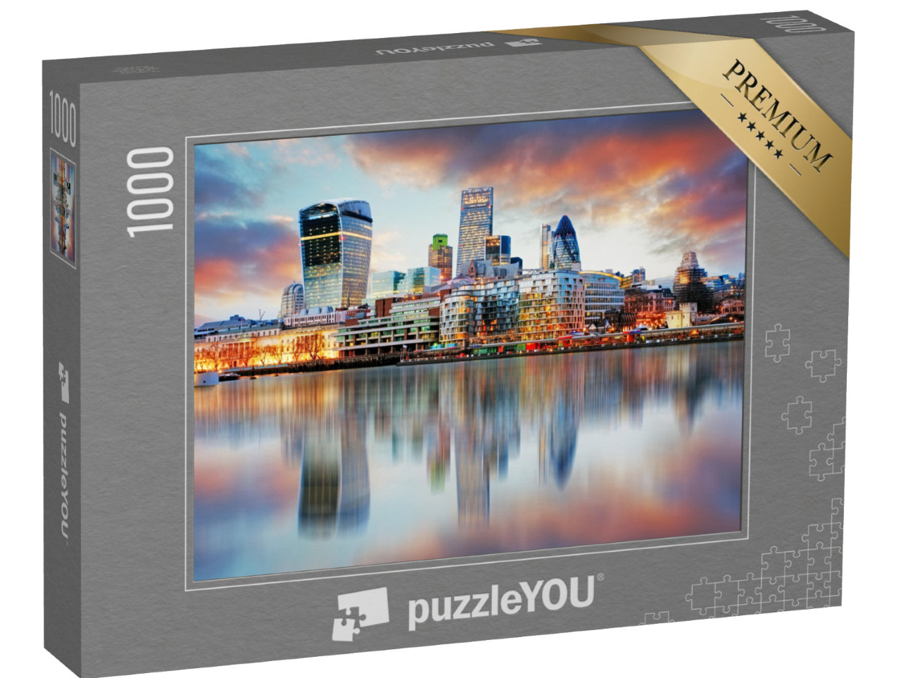 Puzzle de 1000 pièces « Skyline de Londres »