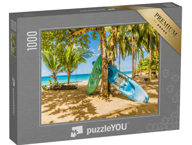 Puzzle de 1000 pièces « Plage de Punta Uva, Costa Rica »