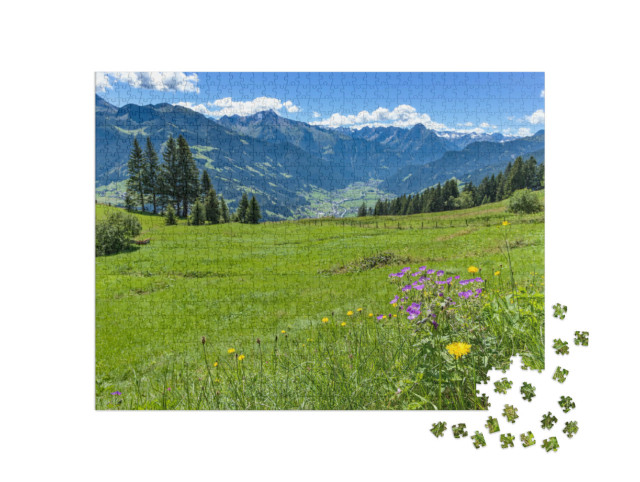 Puzzle de 1000 pièces « Zillertal, Tyrol »