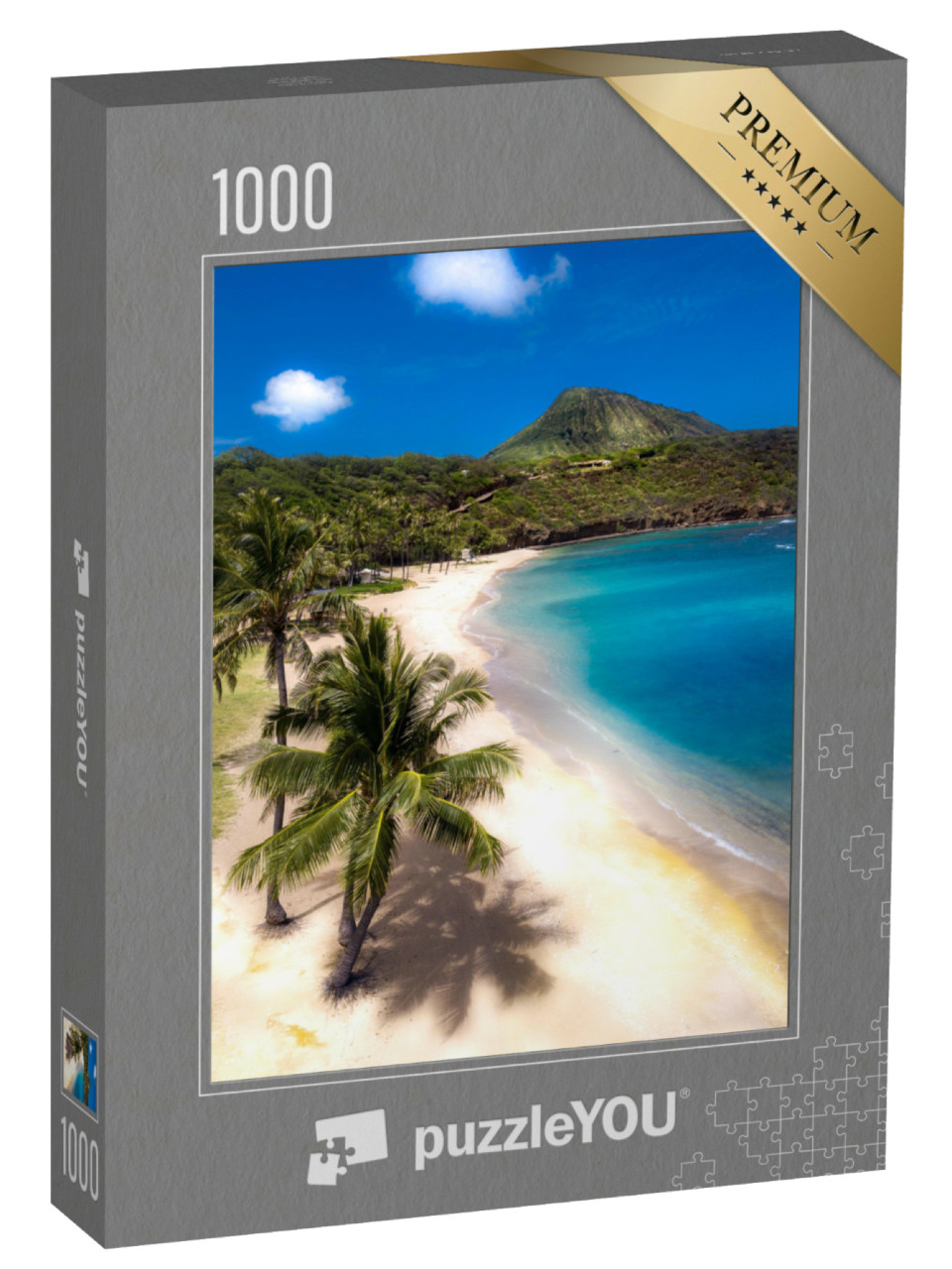 Puzzle de 1000 pièces « Paradis de la plage de Hanauma Bay »