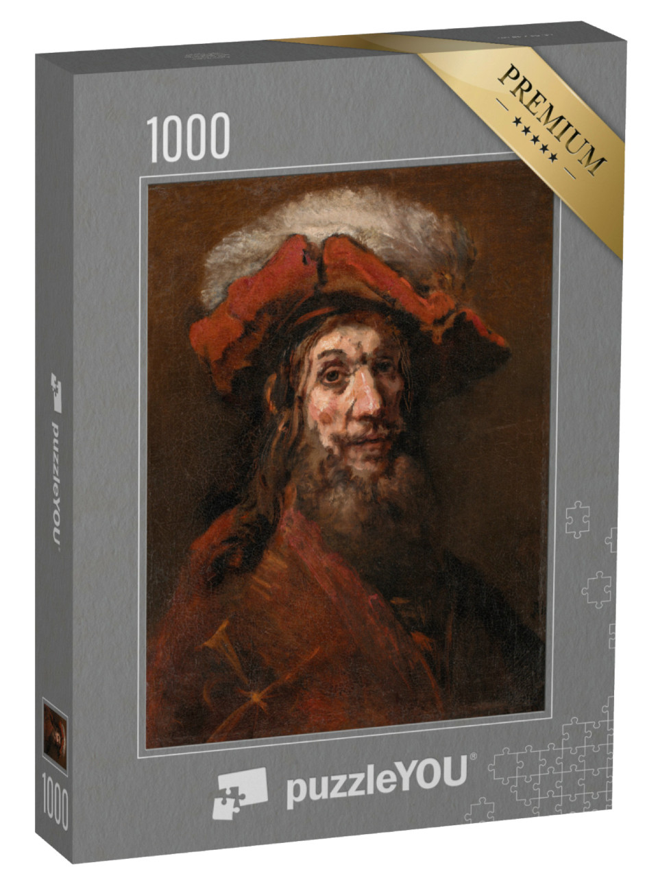 Puzzle de 1000 pièces « Rembrandt - Le croisé »