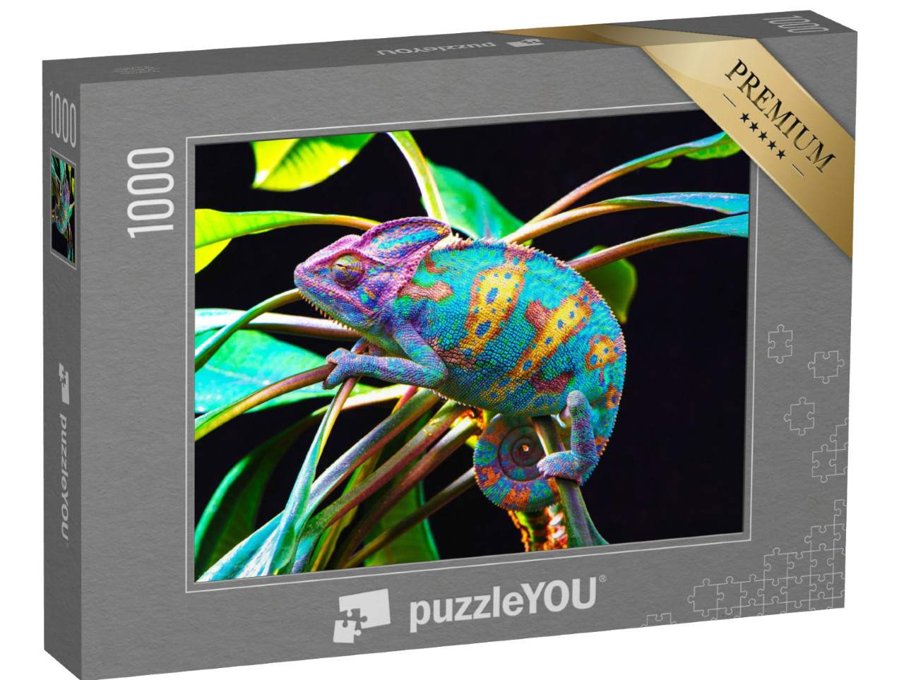 Puzzle de 1000 pièces « Caméléon »