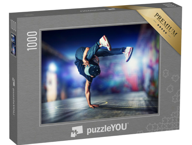 Puzzle de 1000 pièces « Breakdance acrobatique »