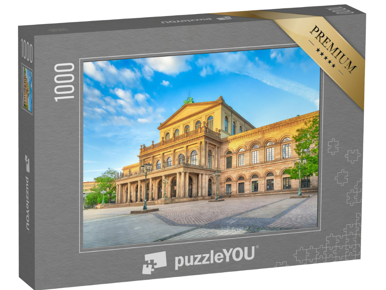 Puzzle de 1000 pièces « Opéra d'État de Hanovre, Basse-Saxe, Allemagne »