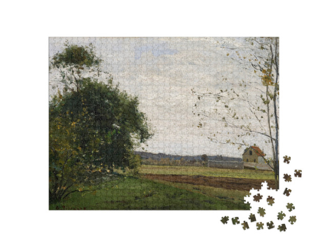 Puzzle de 1000 pièces « Camille Pissarro - Paysage »