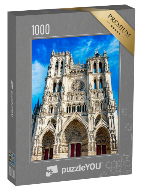 Puzzle de 1000 pièces « La cathédrale Basilique Notre-Dame d'Amiens, France »