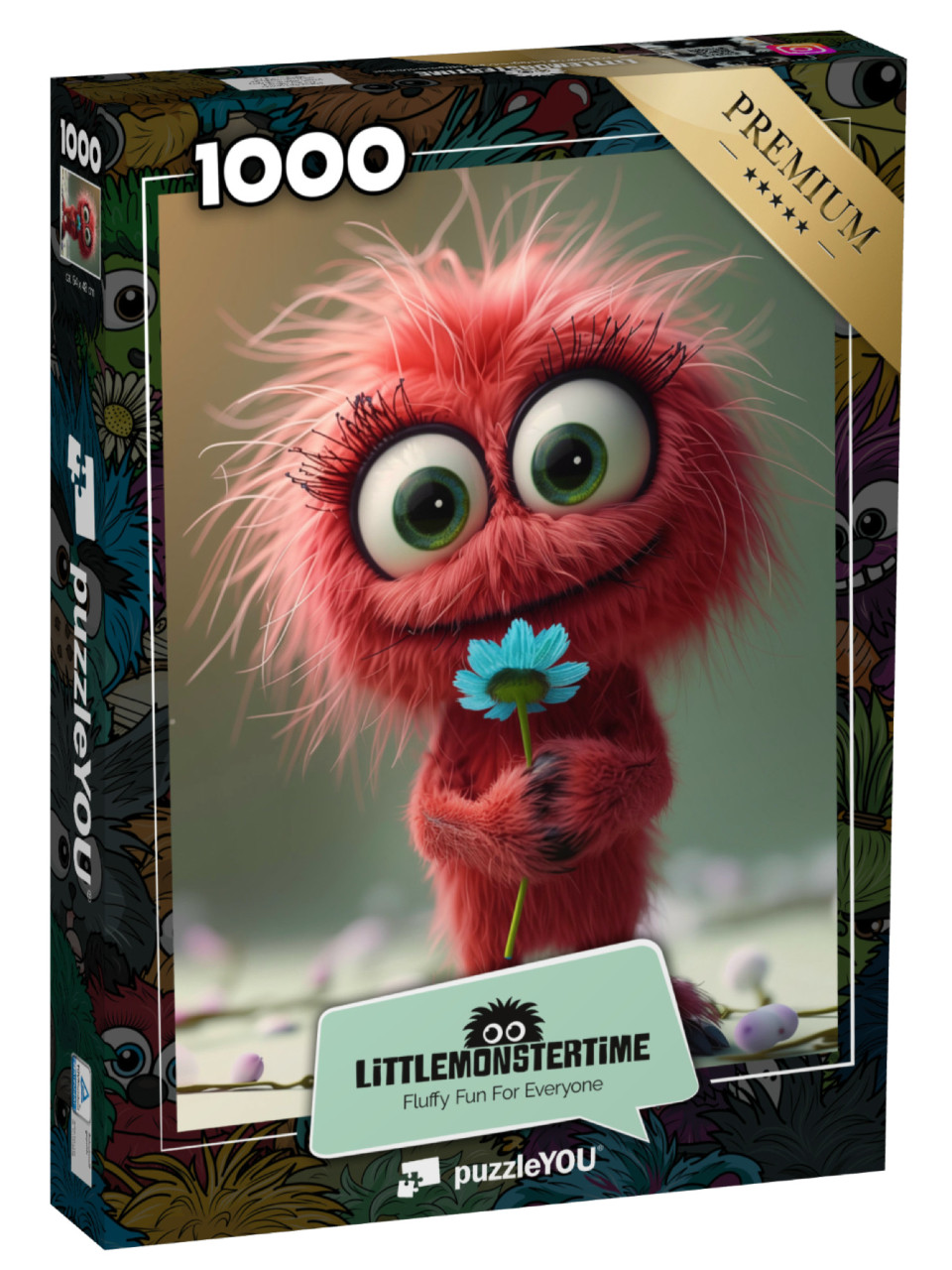 Puzzle de 1000 pièces « LITTLEMONSTERTIME: Ruby »