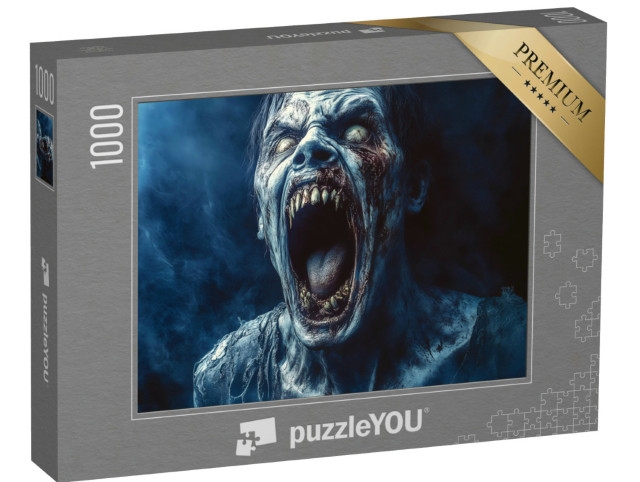 Puzzle de 1000 pièces « Zombie couvert de sang »