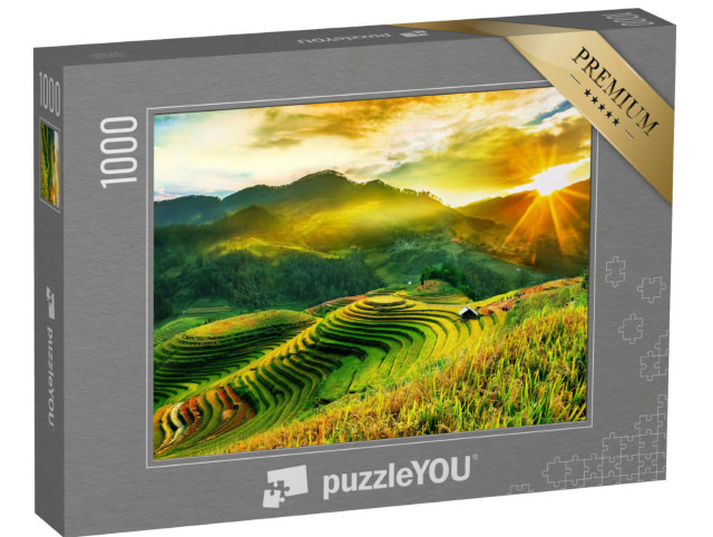 Puzzle de 1000 pièces « Rizières en terrasses au Vietnam »