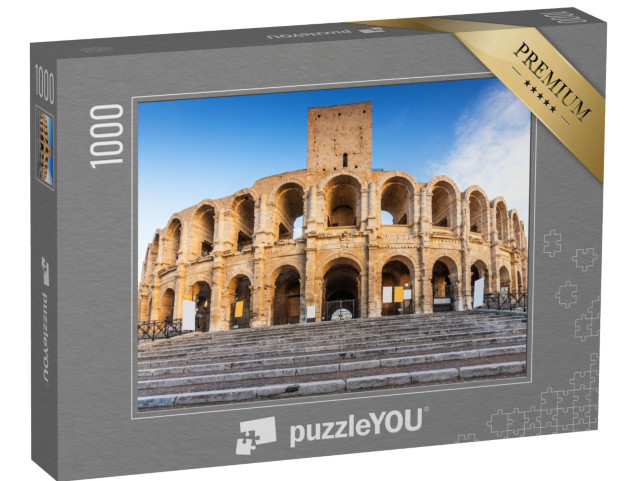 Puzzle de 1000 pièces « Provence, France. Amphithéâtre romain dans la vieille ville d'Arles. »