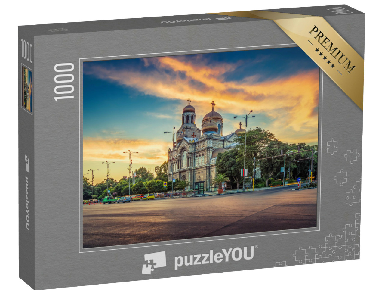 Puzzle de 1000 pièces « La cathédrale de l'Assomption de la Vierge Marie à Varna »