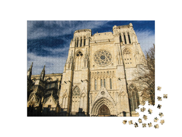 Puzzle de 1000 pièces « Cathédrale Saint-André, Bordeaux, France »