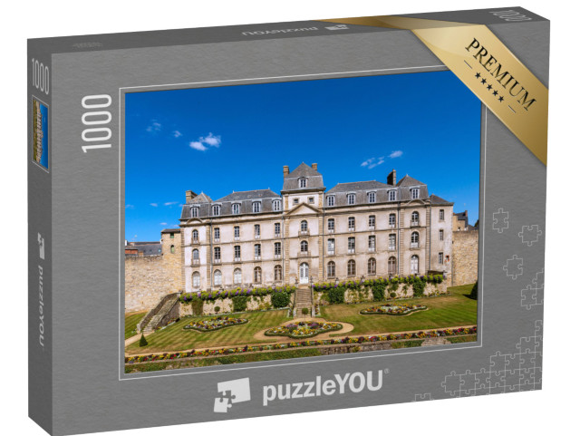 Puzzle de 1000 pièces « Château de l'Hermine à la Porte Portenne à Vannes »