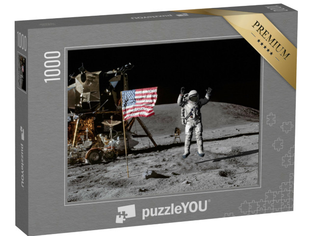 Puzzle de 1000 pièces « Saut sur la lune »