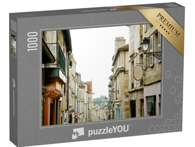 Puzzle de 1000 pièces « Rue de la vieille ville française. Poitiers »