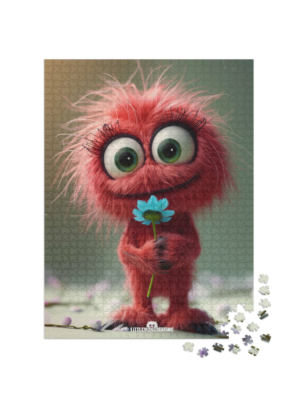 Puzzle de 1000 pièces « LITTLEMONSTERTIME: Ruby »