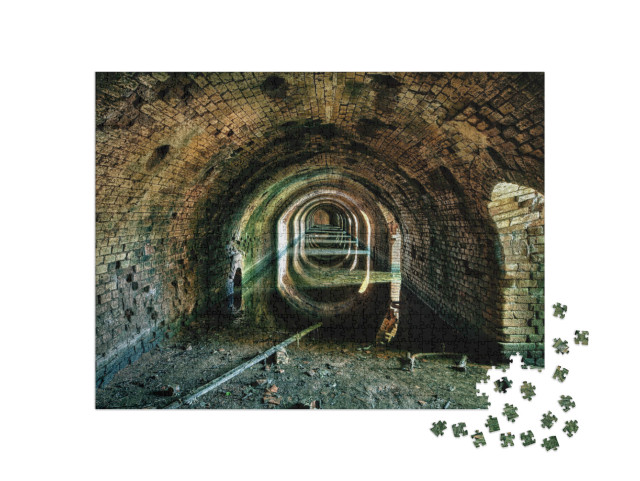 Puzzle de 1000 pièces « Lieux perdus - catacombes souterraines »