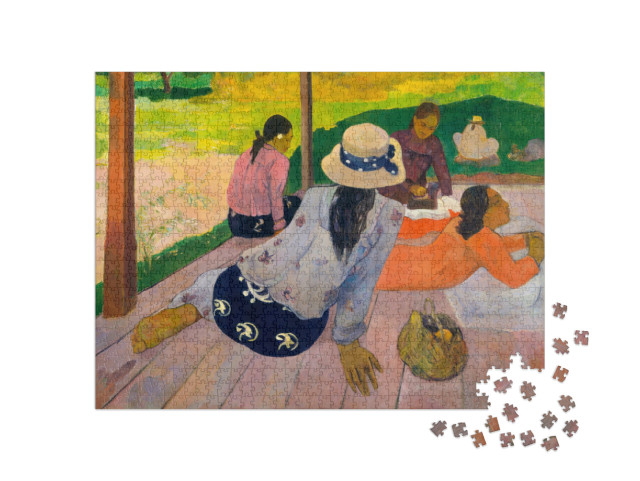 Puzzle de 1000 pièces « Paul Gauguin - La sieste »