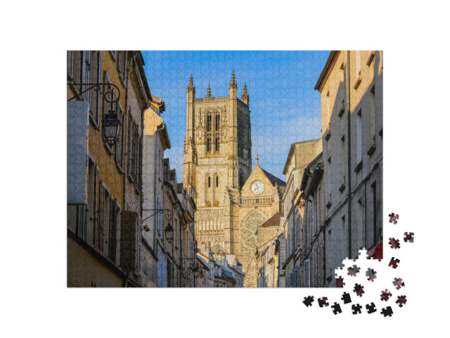 Puzzle de 1000 pièces « La cathédrale Saint-Étienne de Meaux »