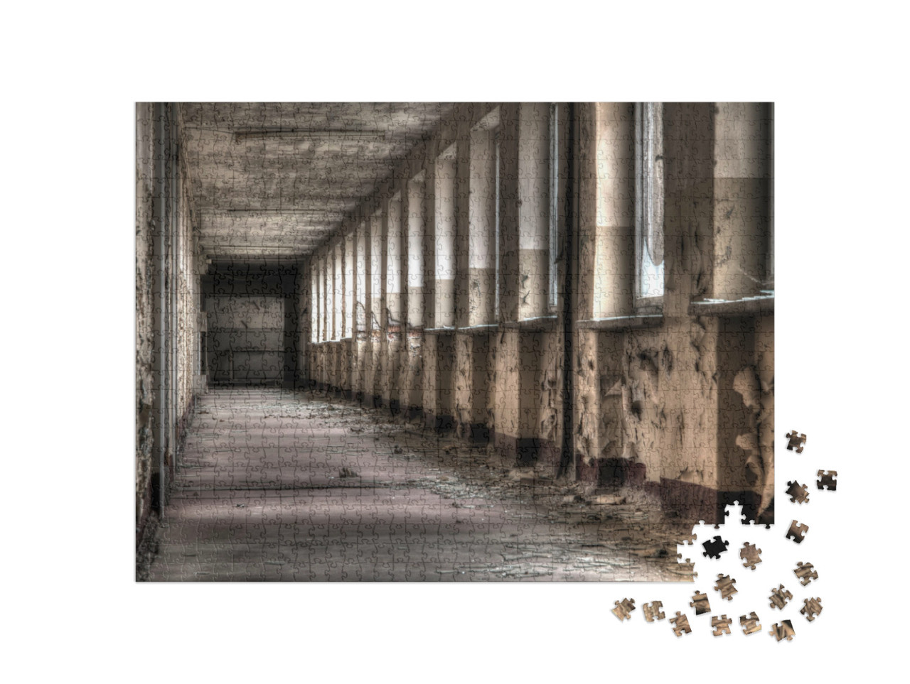Puzzle de 1000 pièces « Lieux perdus - Rügen Prora »