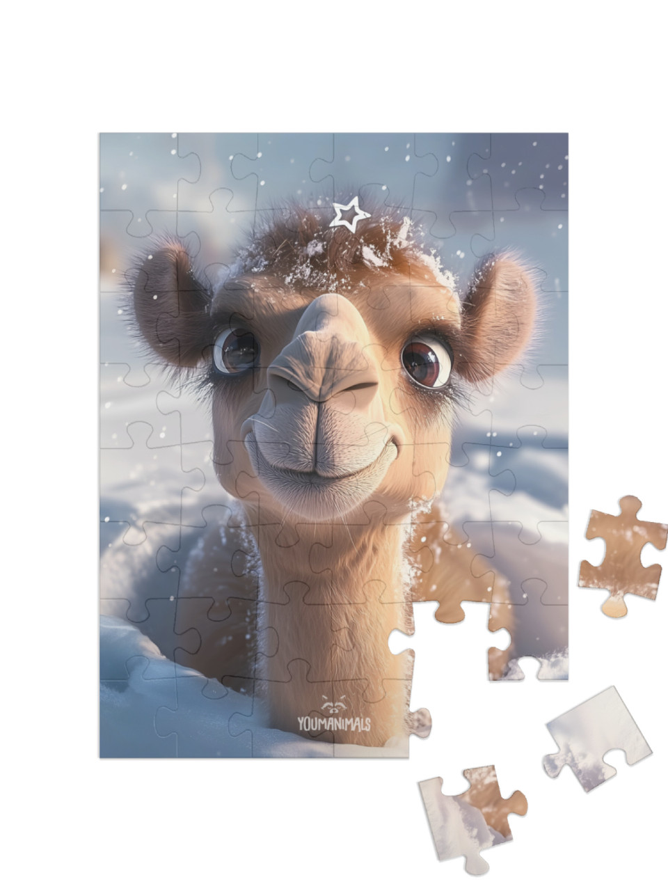 Puzzle de 48 pièces « YOUMANIMALS: Smilla »