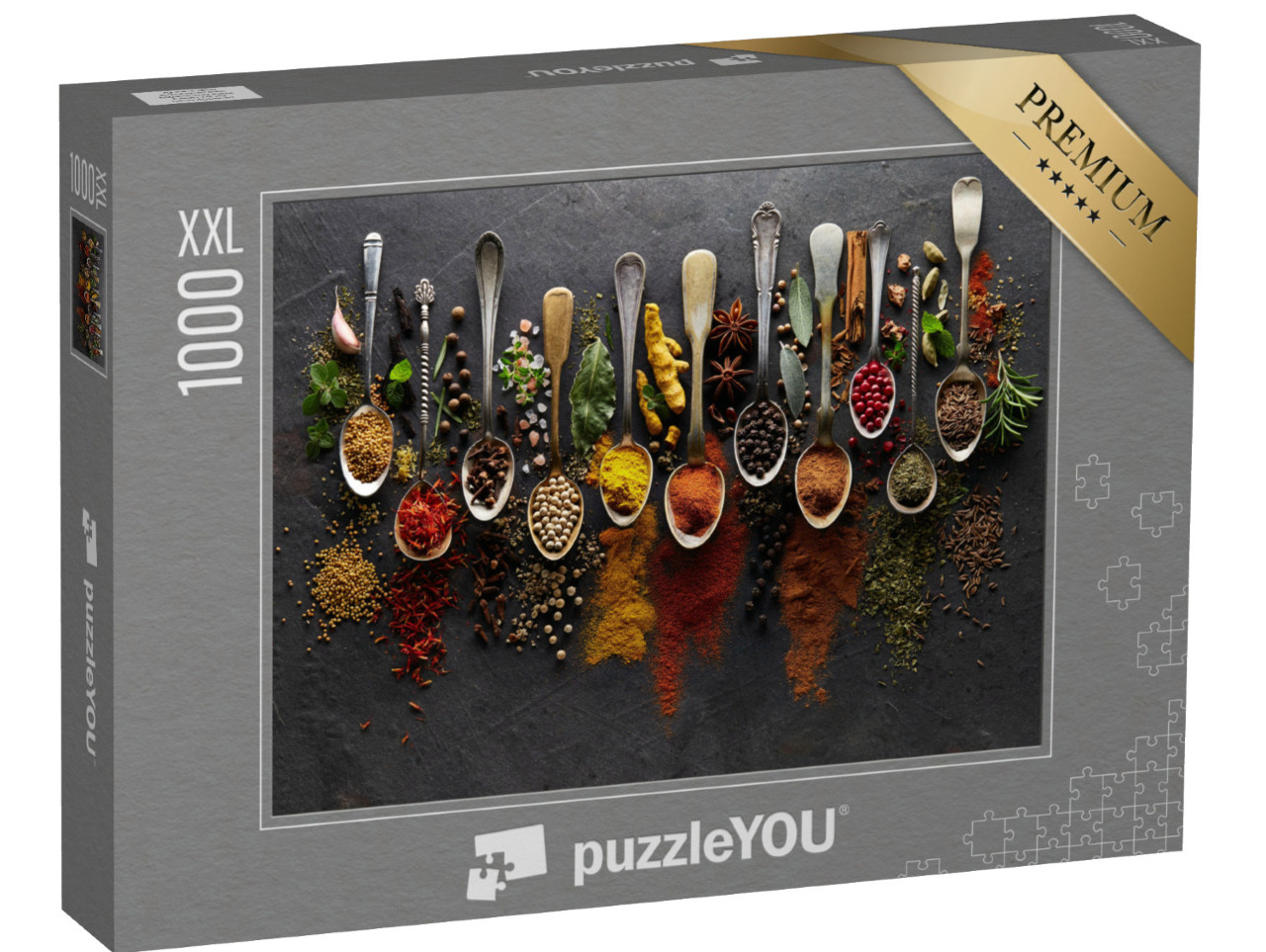 Puzzle 1000 pièces XXL « Herbes et épices »