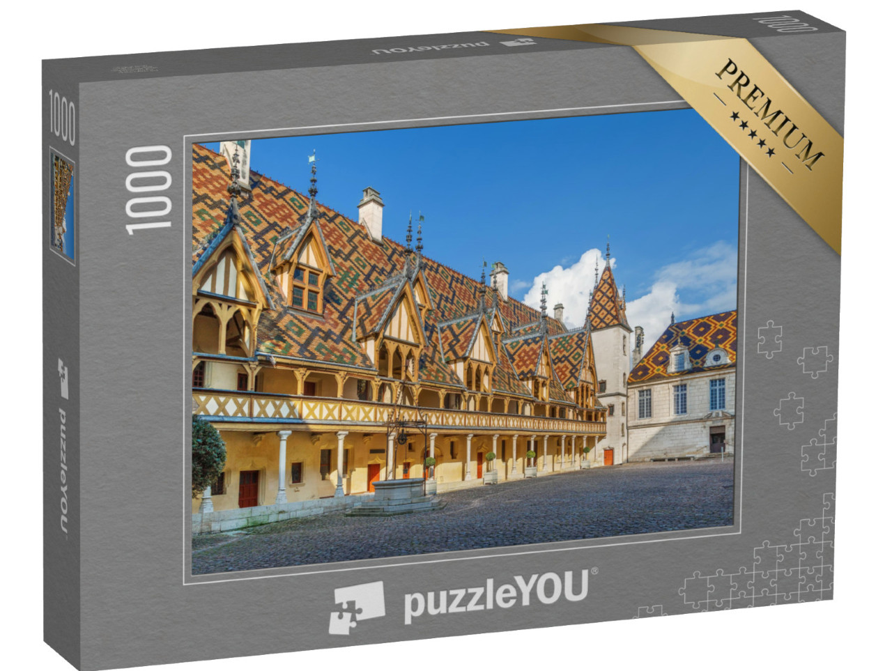 Puzzle de 1000 pièces « Hospices de Beaune »