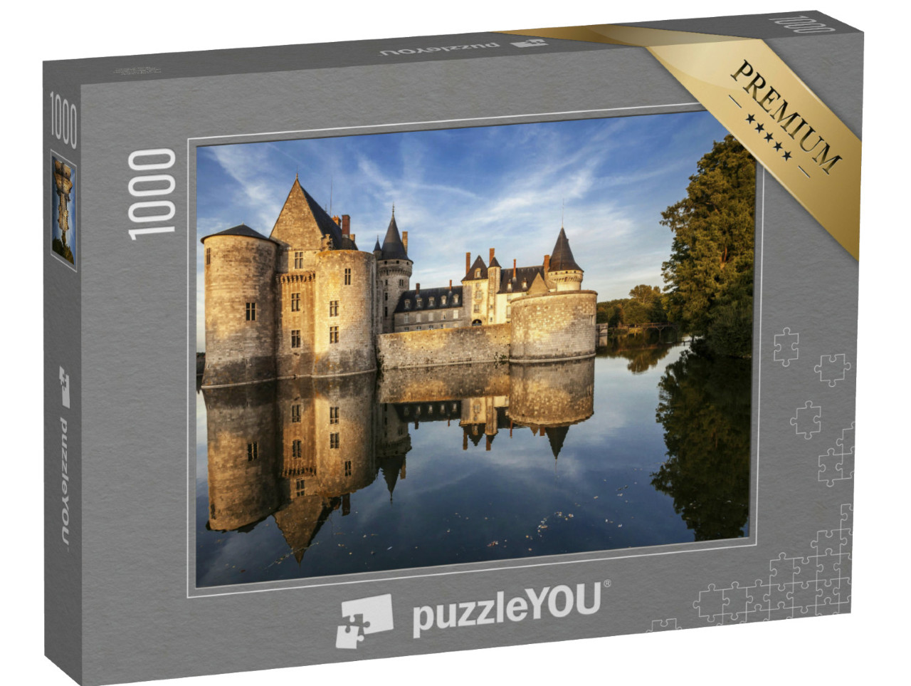 Puzzle de 1000 pièces « Sully-sur-loire, France : château dans la vallée de la Loire »