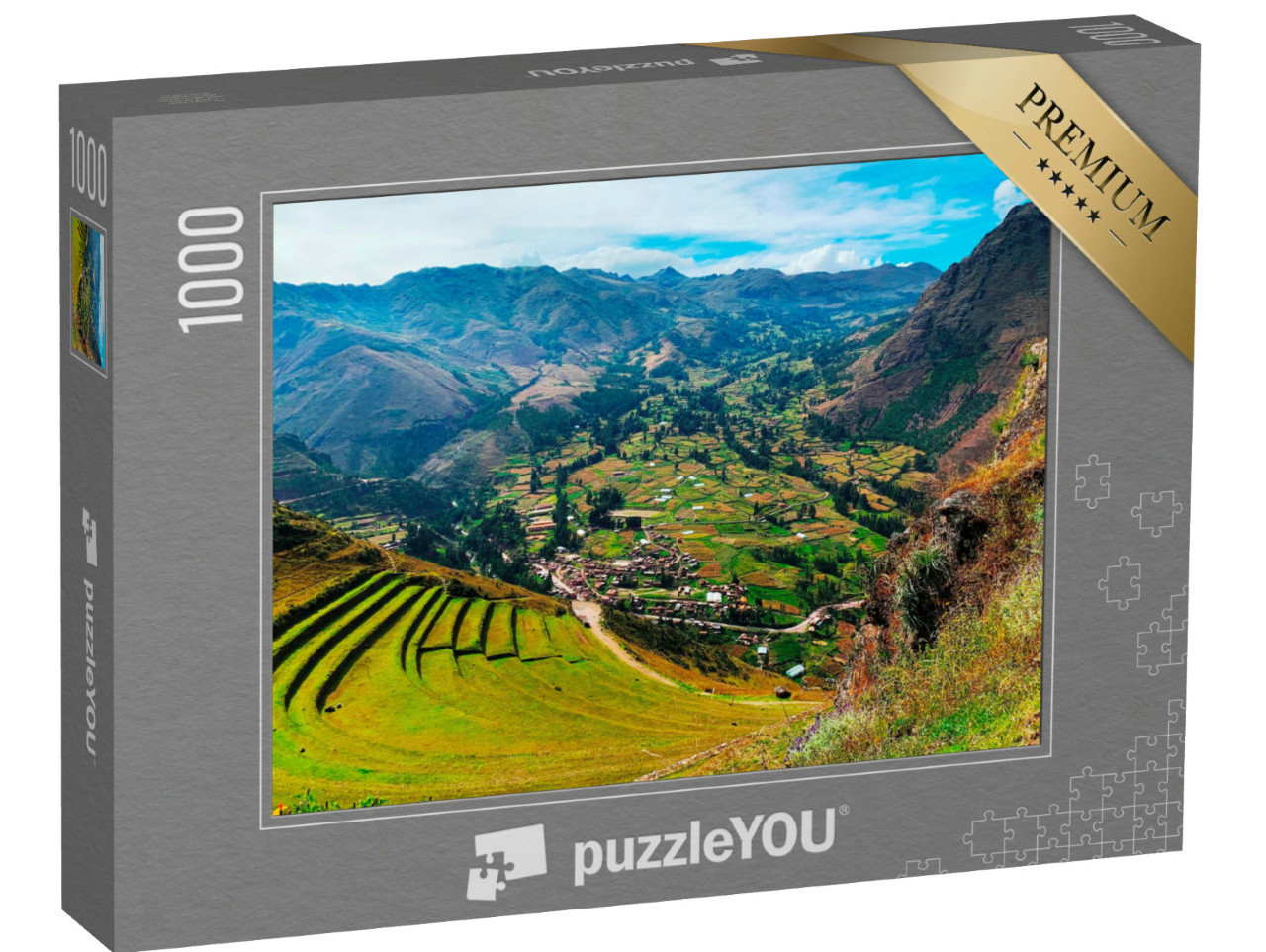 Puzzle de 1000 pièces « Vallée sacrée des Incas au Pérou »