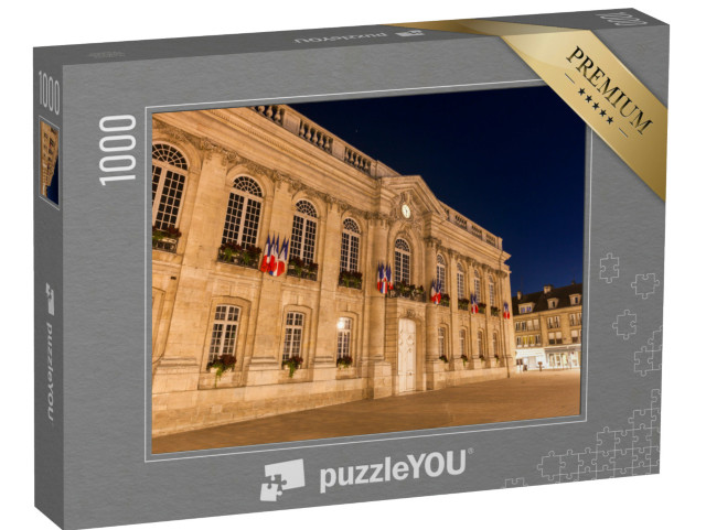 Puzzle de 1000 pièces « Hôtel de ville de Beauvais de nuit. Beauvais, Hauts-de-France, France. »