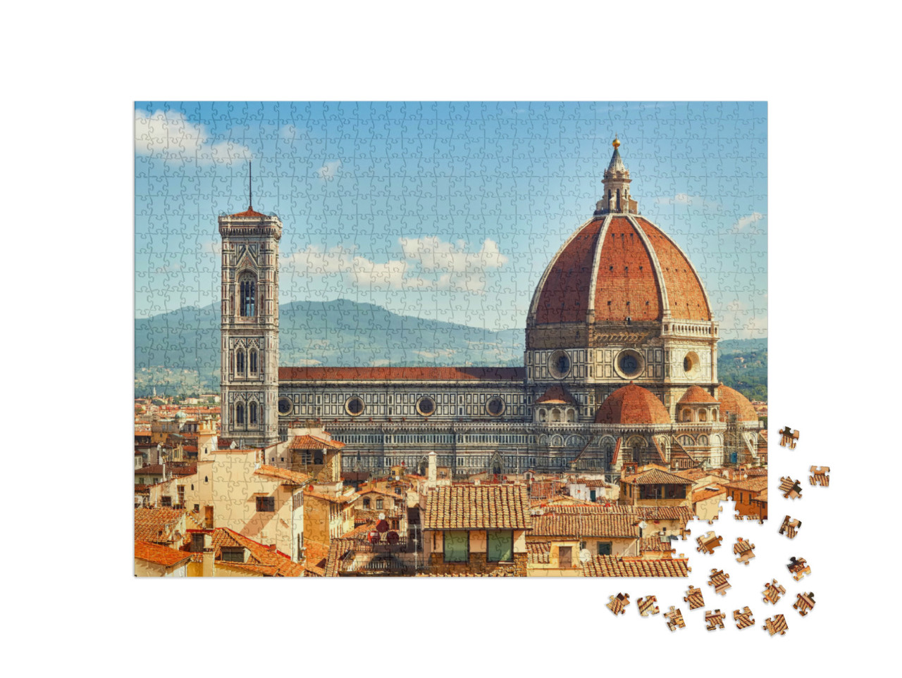 Puzzle de 1000 pièces « Duomo Santa Maria Del Fiore à Florence, Italie »