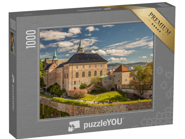 Puzzle de 1000 pièces « Forteresse d'Akershus à Oslo, Norvège »